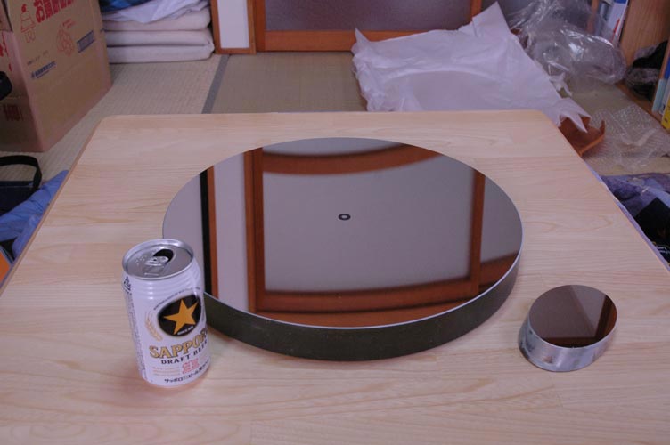 主鏡・斜鏡の写真