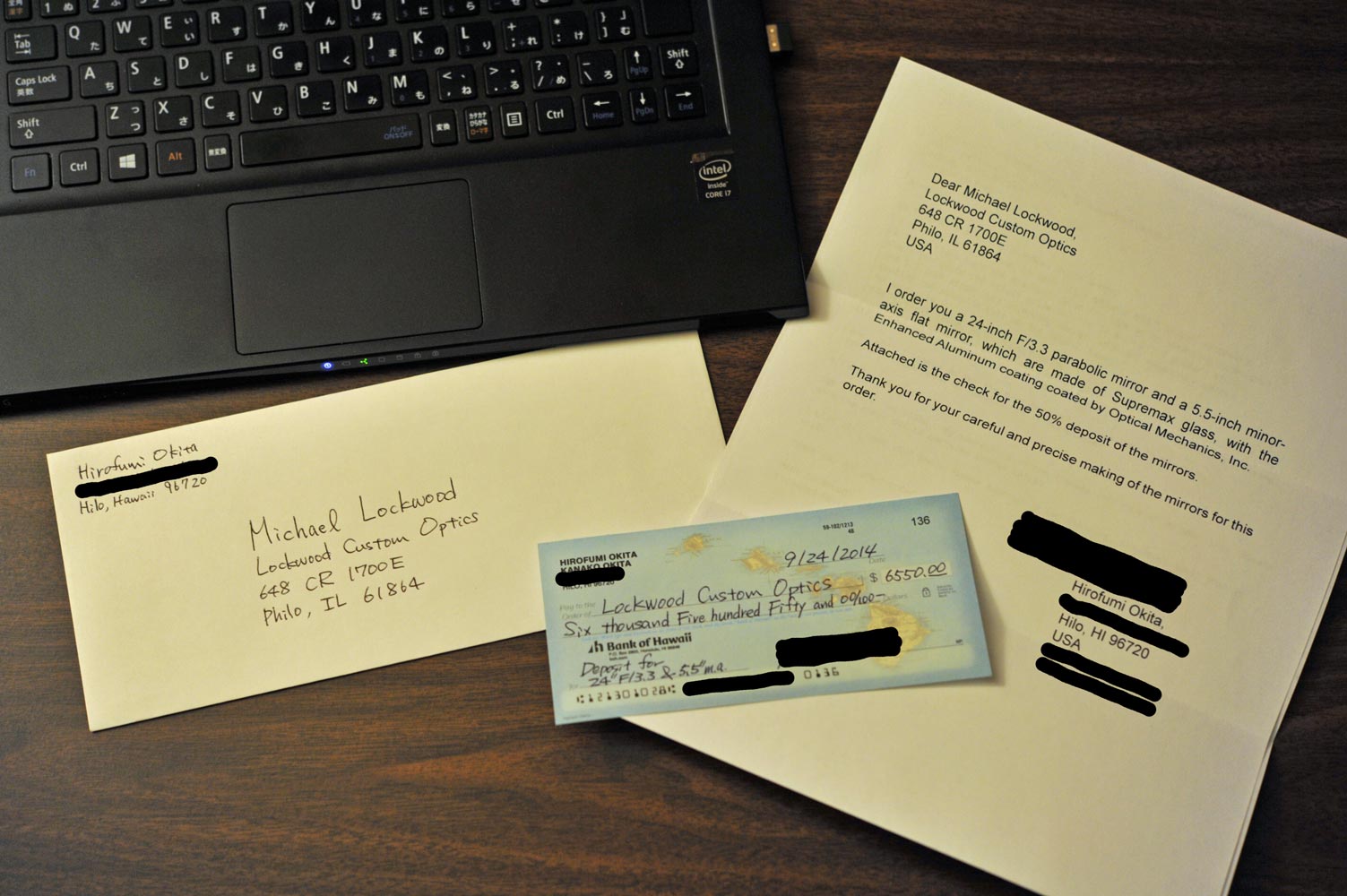 自作60cmドブソニアンの製作過程写真