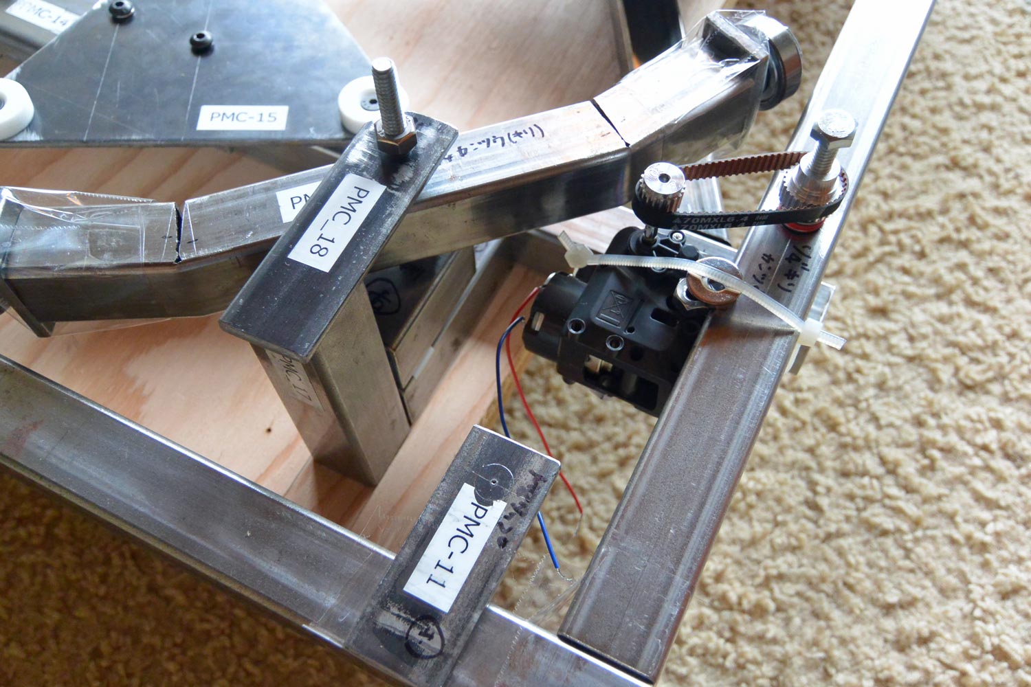 自作60cmドブソニアンの製作過程写真