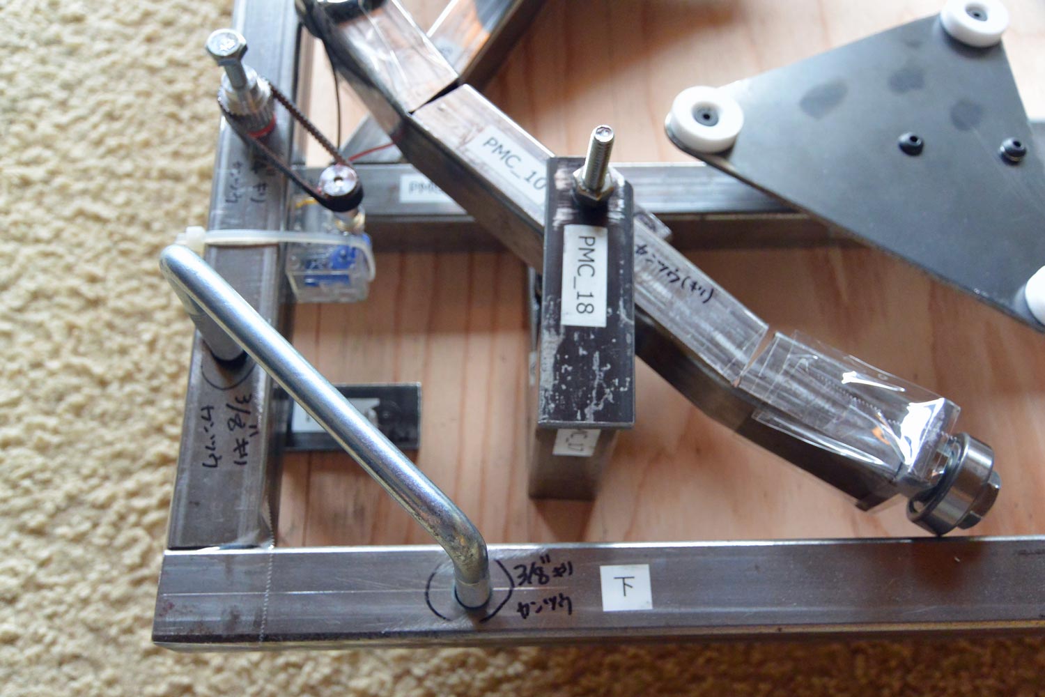 自作60cmドブソニアンの製作過程写真