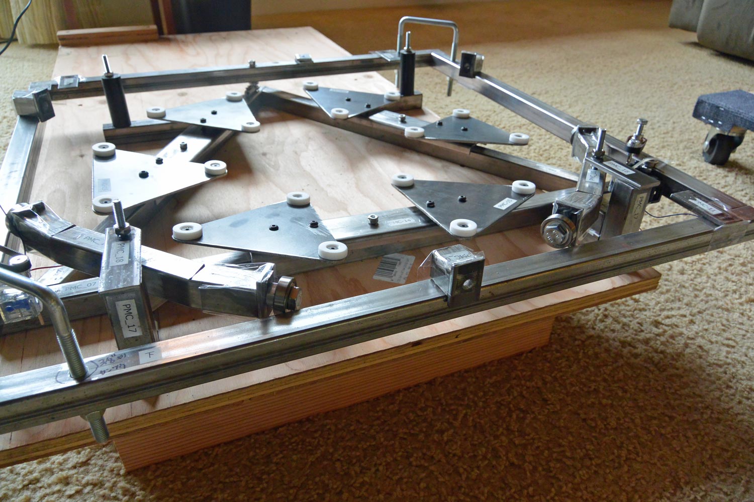 自作60cmドブソニアンの製作過程写真