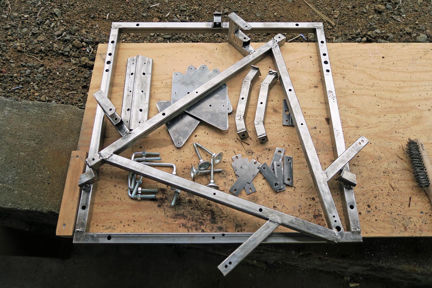 自作60cmドブソニアンの製作過程写真