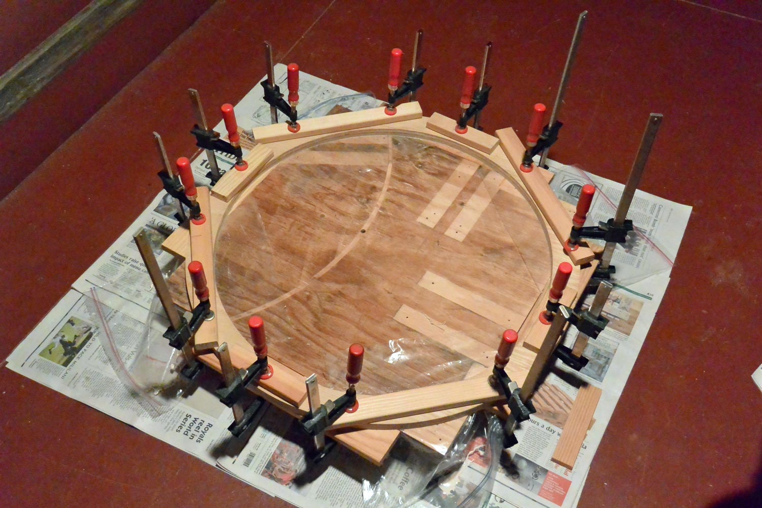 自作60cmドブソニアンの製作過程写真