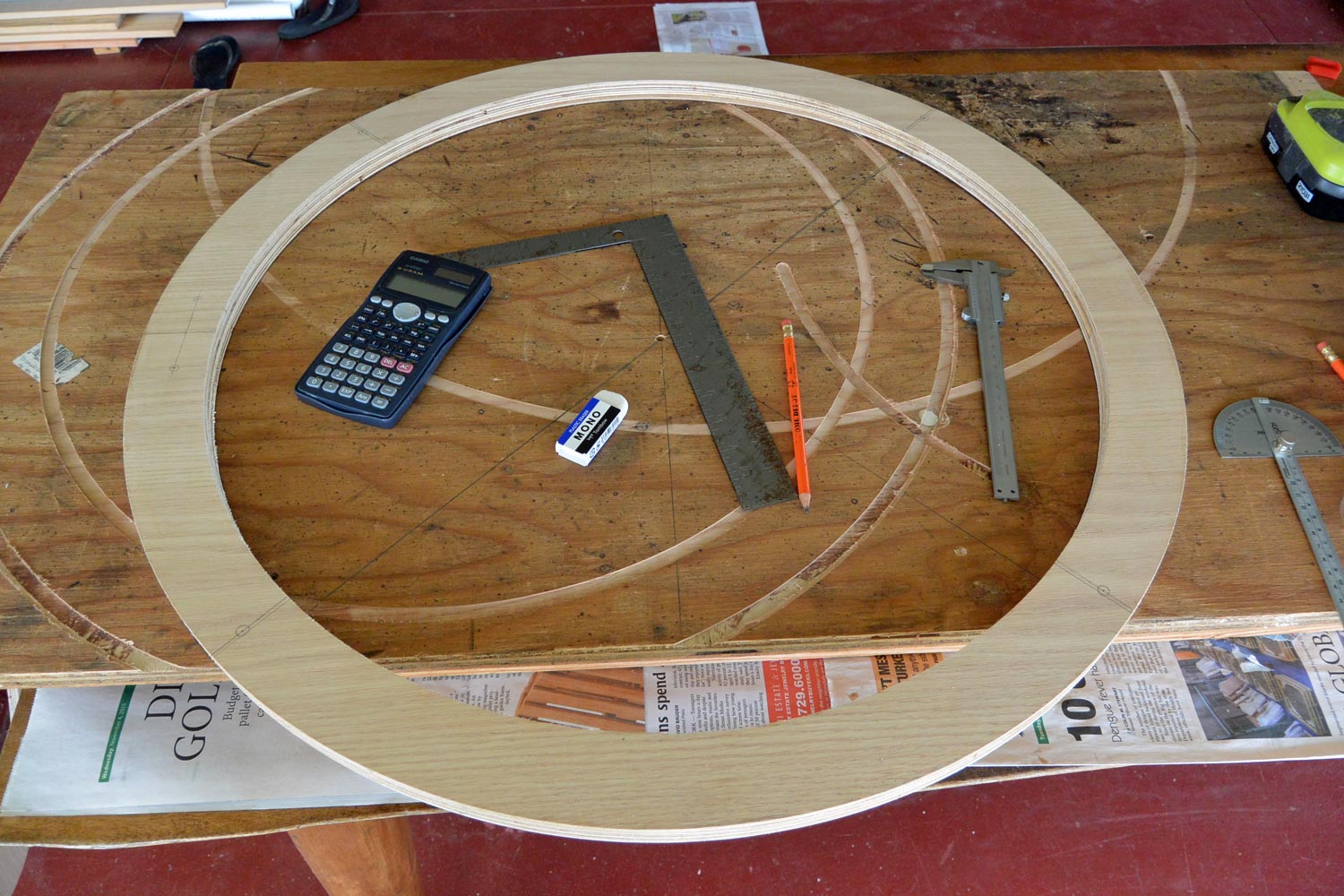 自作60cmドブソニアンの製作過程写真