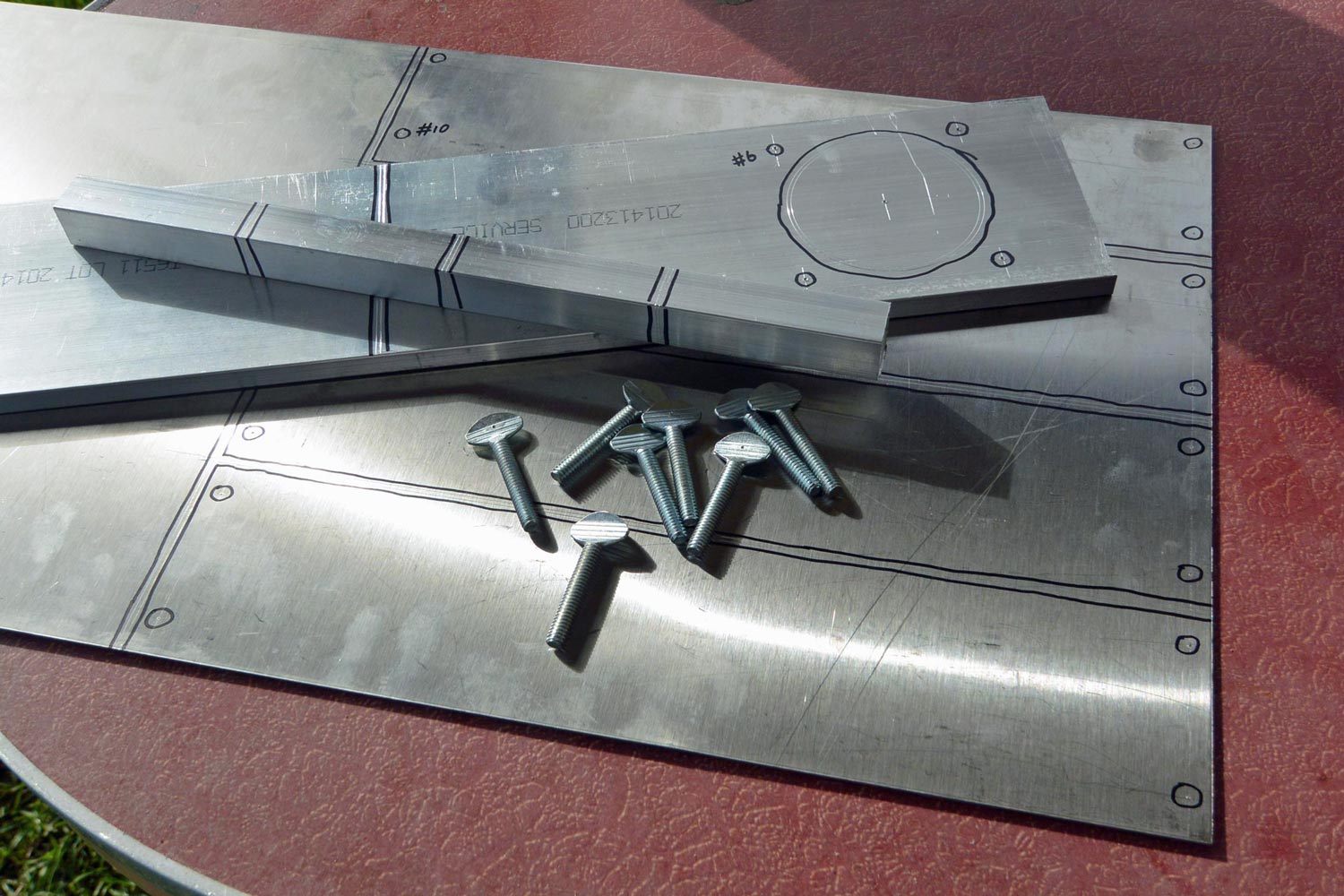 自作60cmドブソニアンの製作過程写真