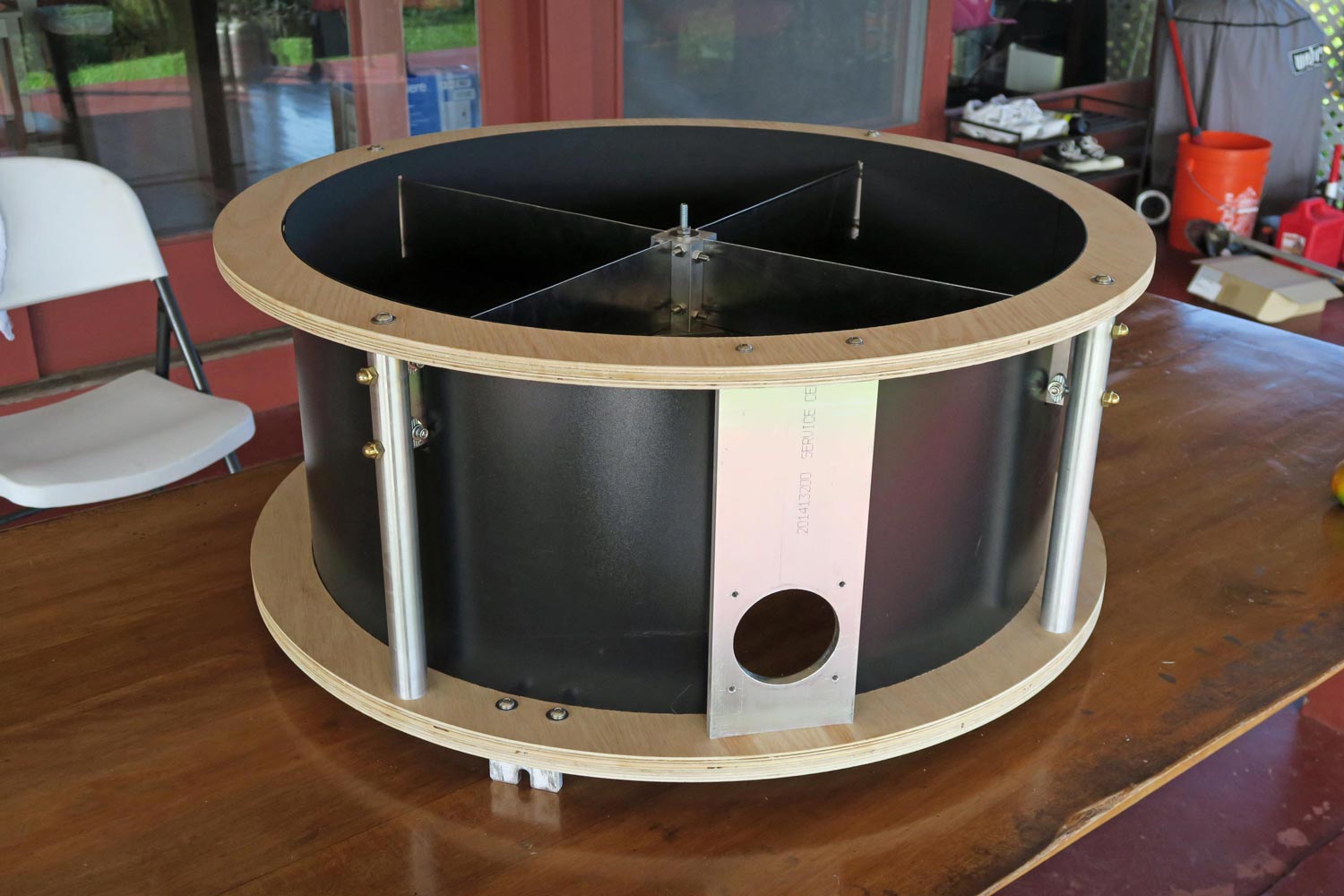 自作60cmドブソニアンの製作過程写真