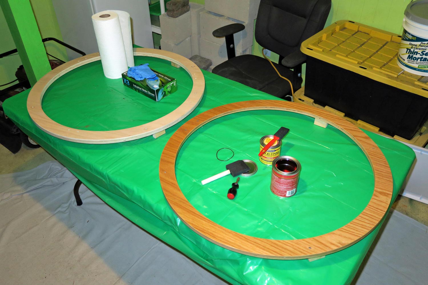 自作60cmドブソニアンの製作過程写真