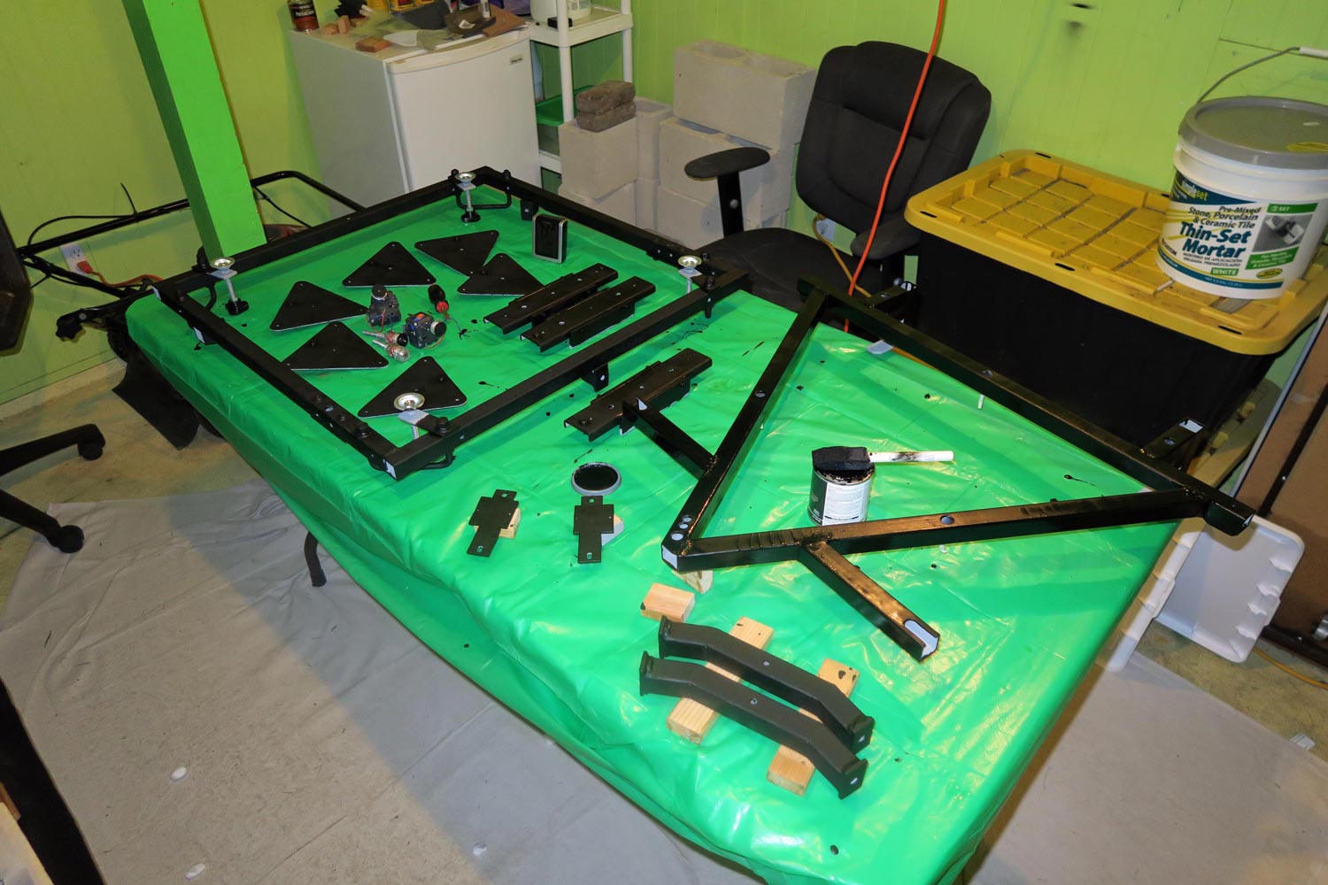 自作60cmドブソニアンの製作過程写真