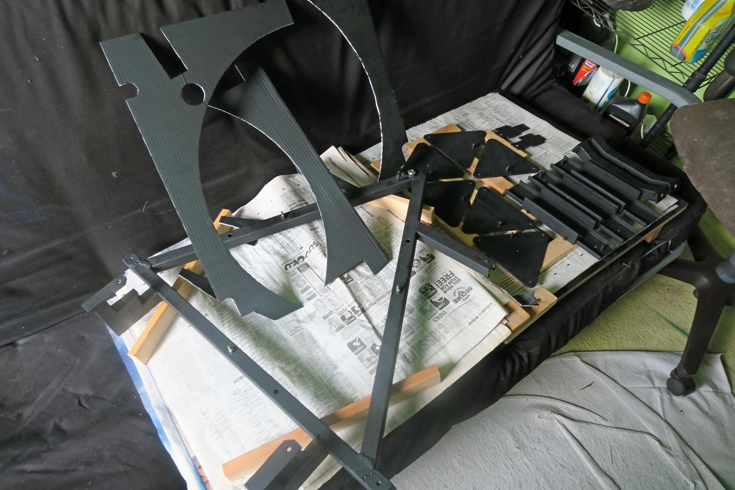 自作60cmドブソニアンの製作過程写真