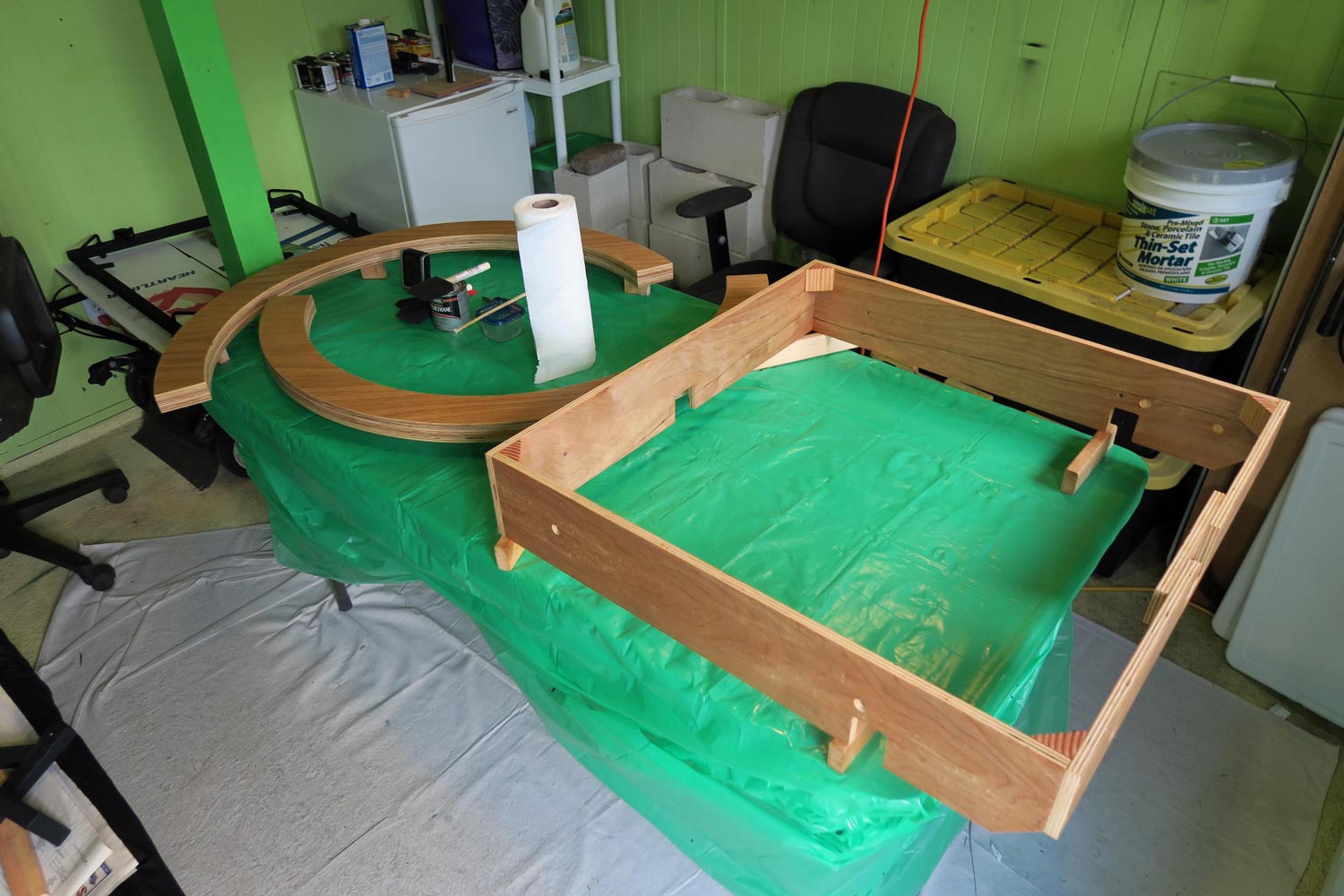 自作60cmドブソニアンの製作過程写真