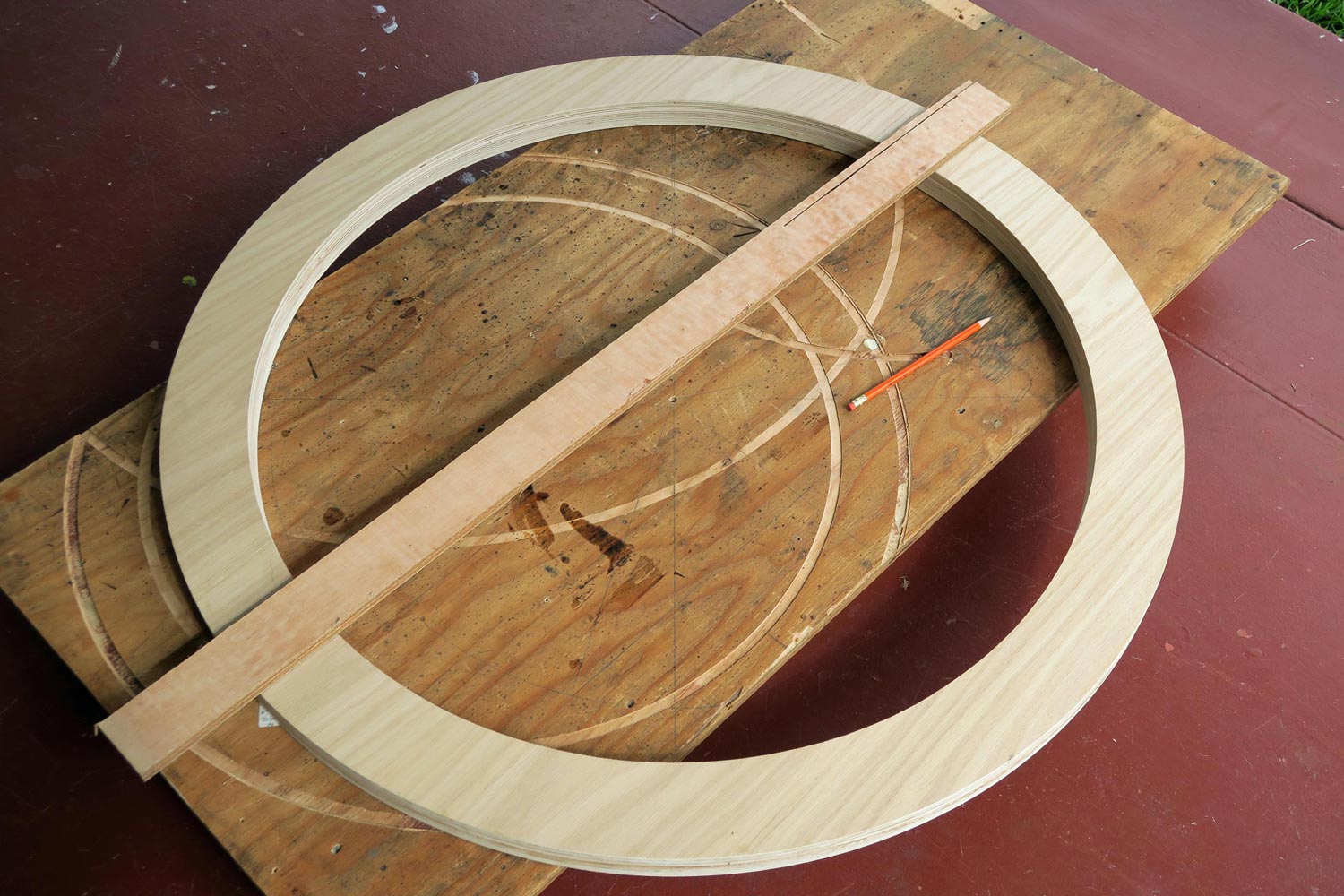 自作60cmドブソニアンの製作過程写真