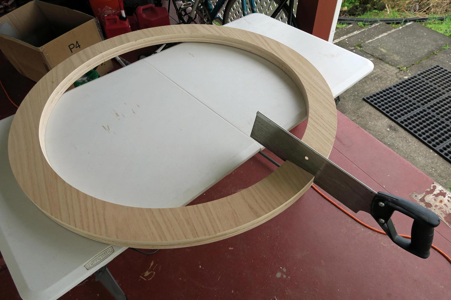 自作60cmドブソニアンの製作過程写真