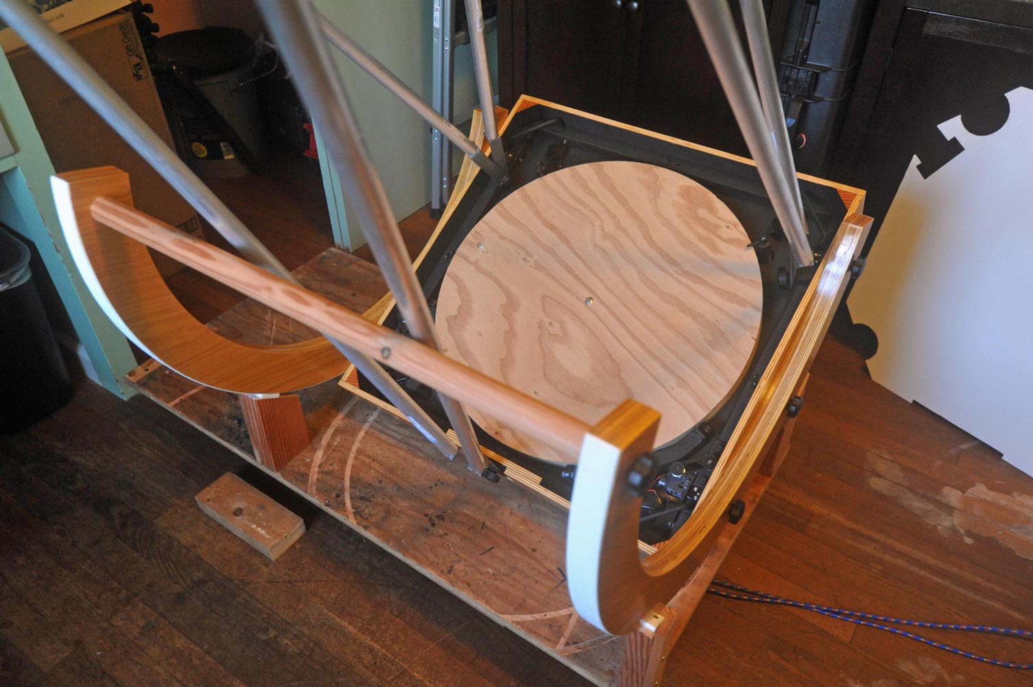 自作60cmドブソニアンの製作過程写真