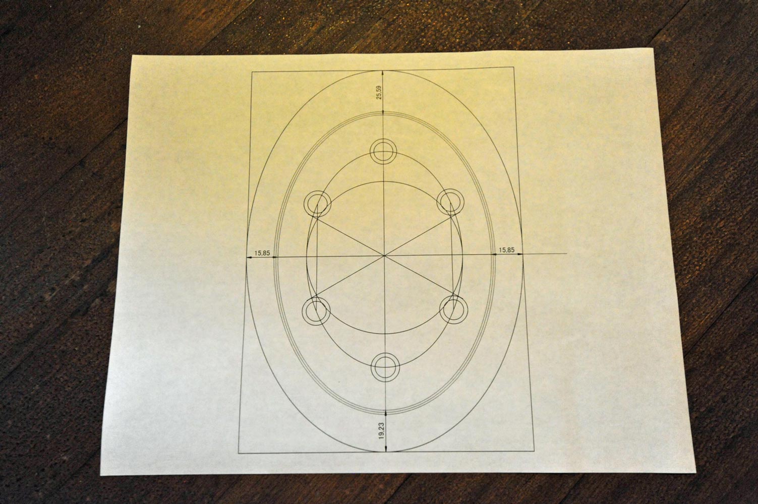 自作60cmドブソニアンの製作過程写真