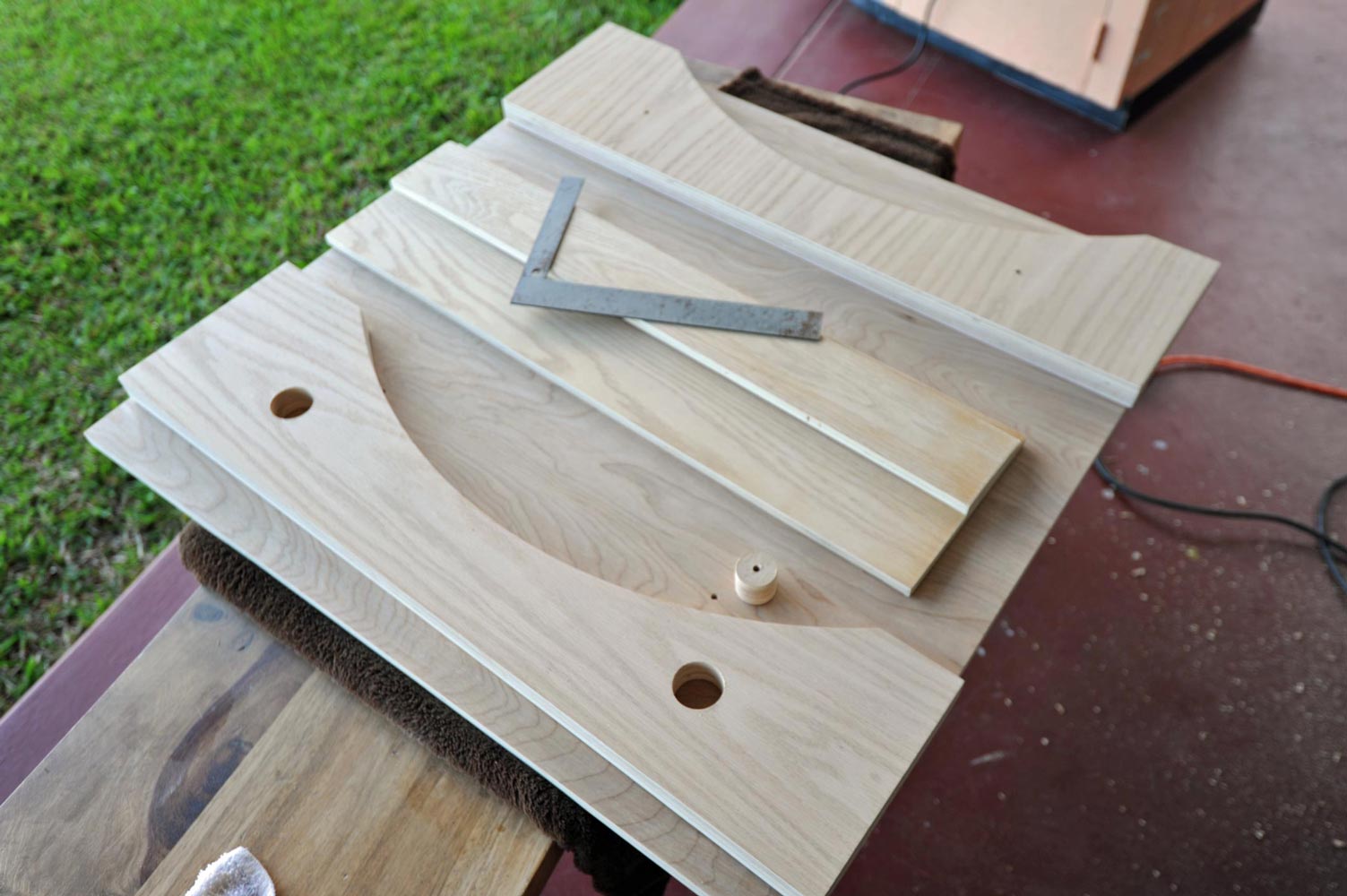 自作60cmドブソニアンの製作過程写真