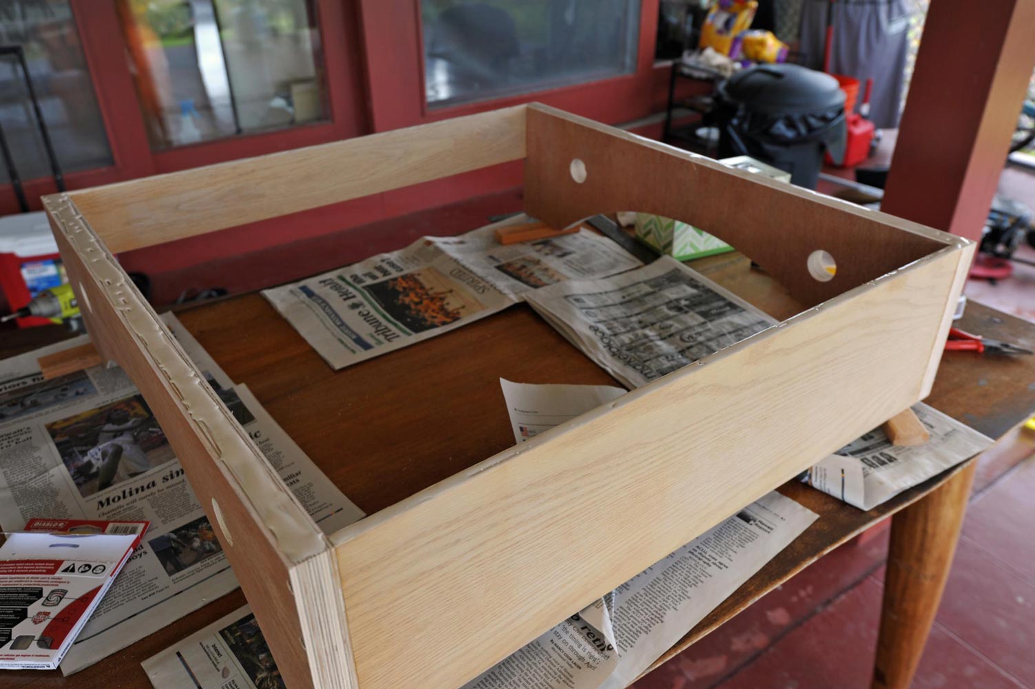 自作60cmドブソニアンの製作過程写真