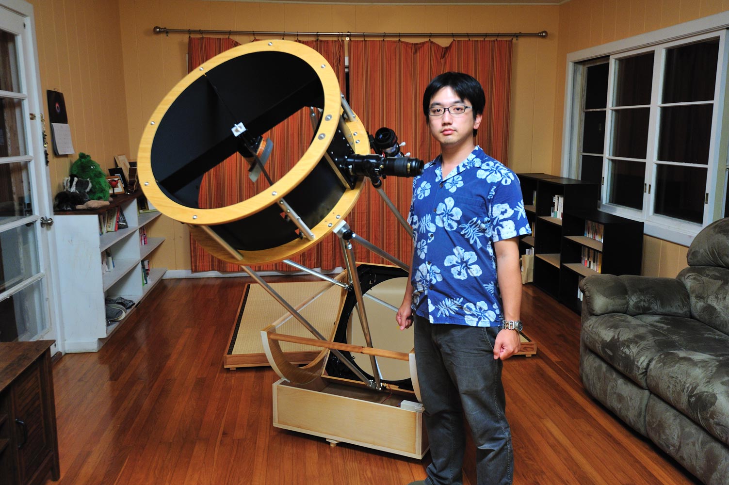 自作60cmドブソニアンの製作過程写真