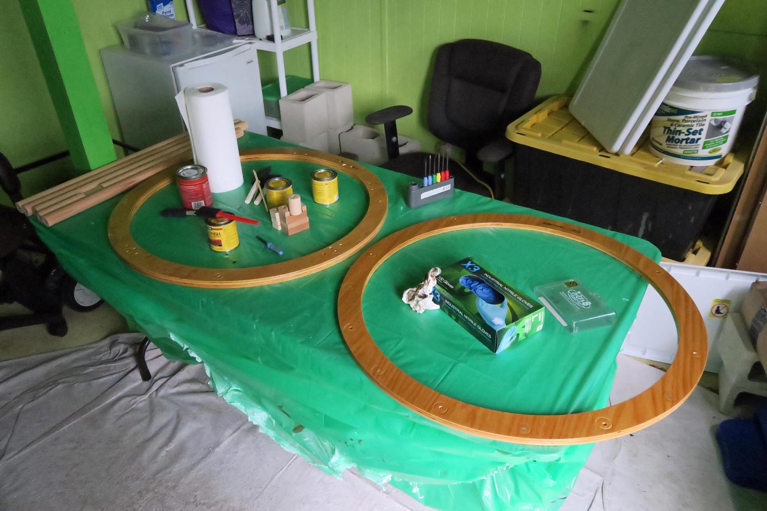 自作60cmドブソニアンの製作過程写真