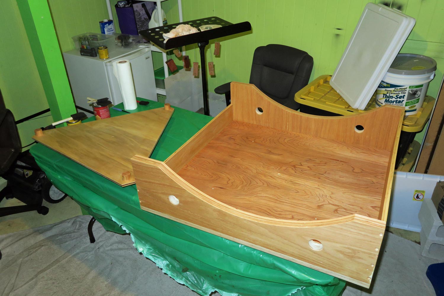 自作60cmドブソニアンの製作過程写真