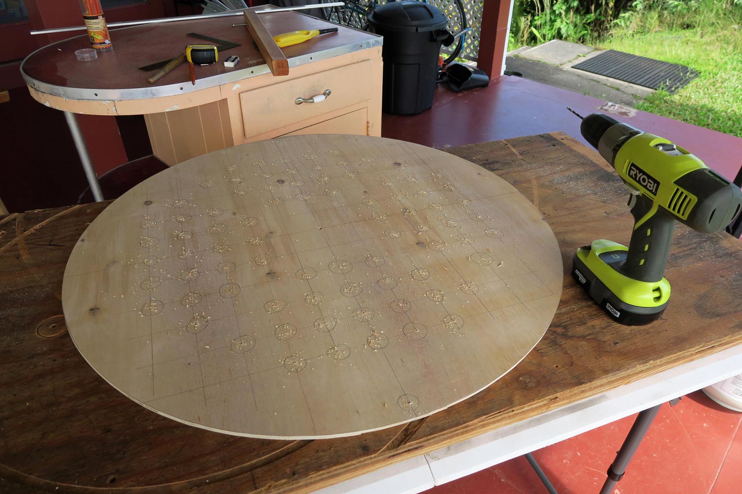 自作60cmドブソニアンの製作過程写真