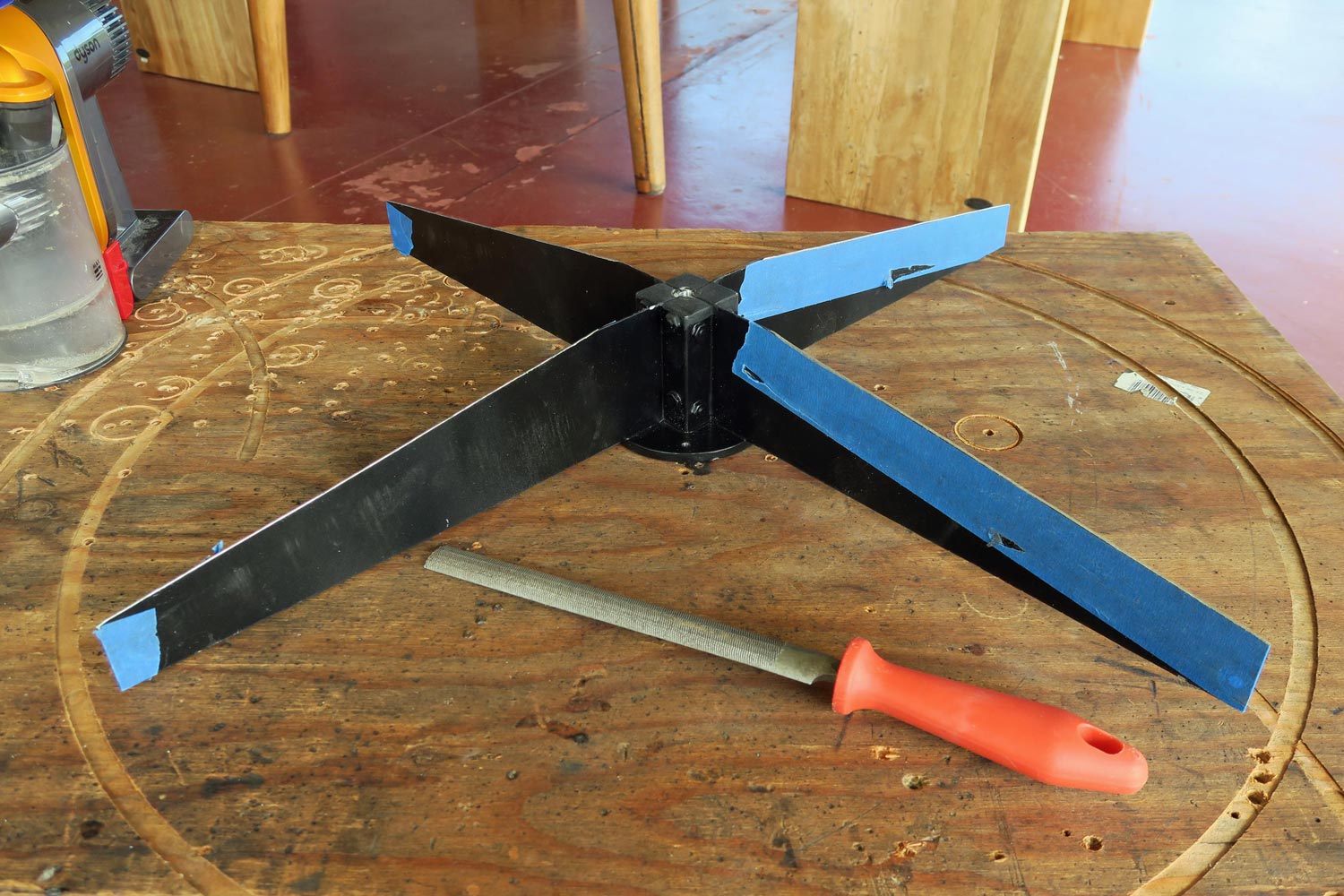 自作60cmドブソニアンの製作過程写真