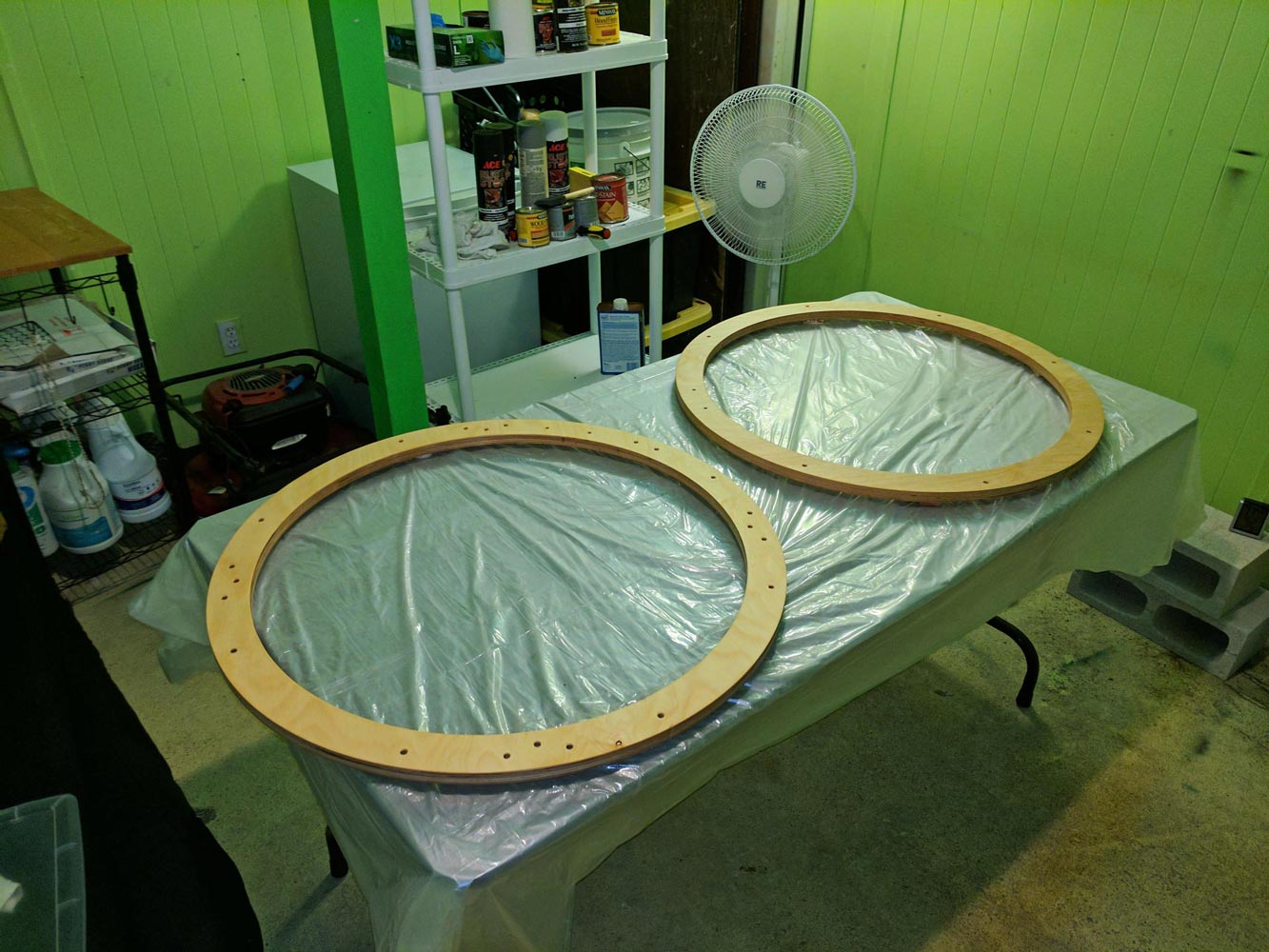 自作60cmドブソニアンの製作過程写真