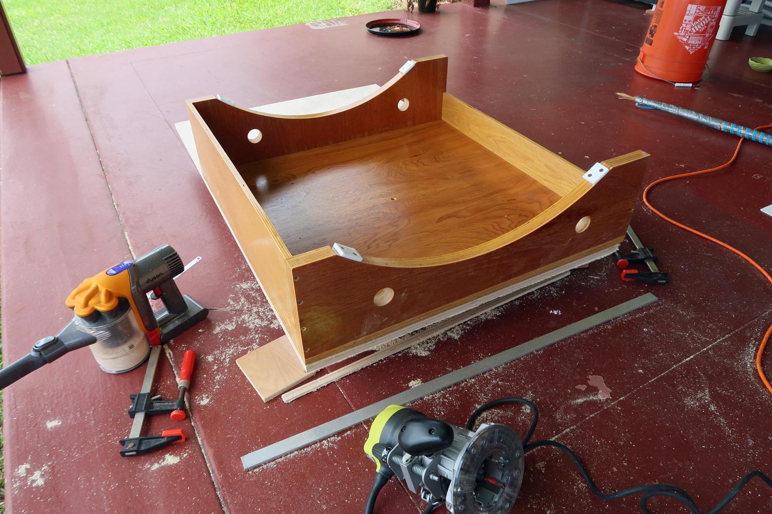 自作60cmドブソニアンの製作過程写真