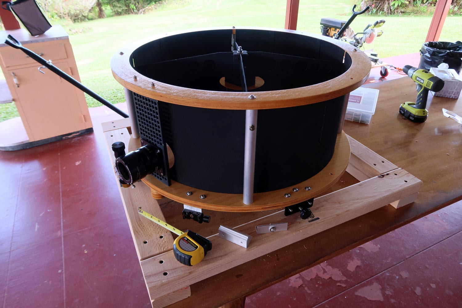 自作60cmドブソニアンの製作過程写真