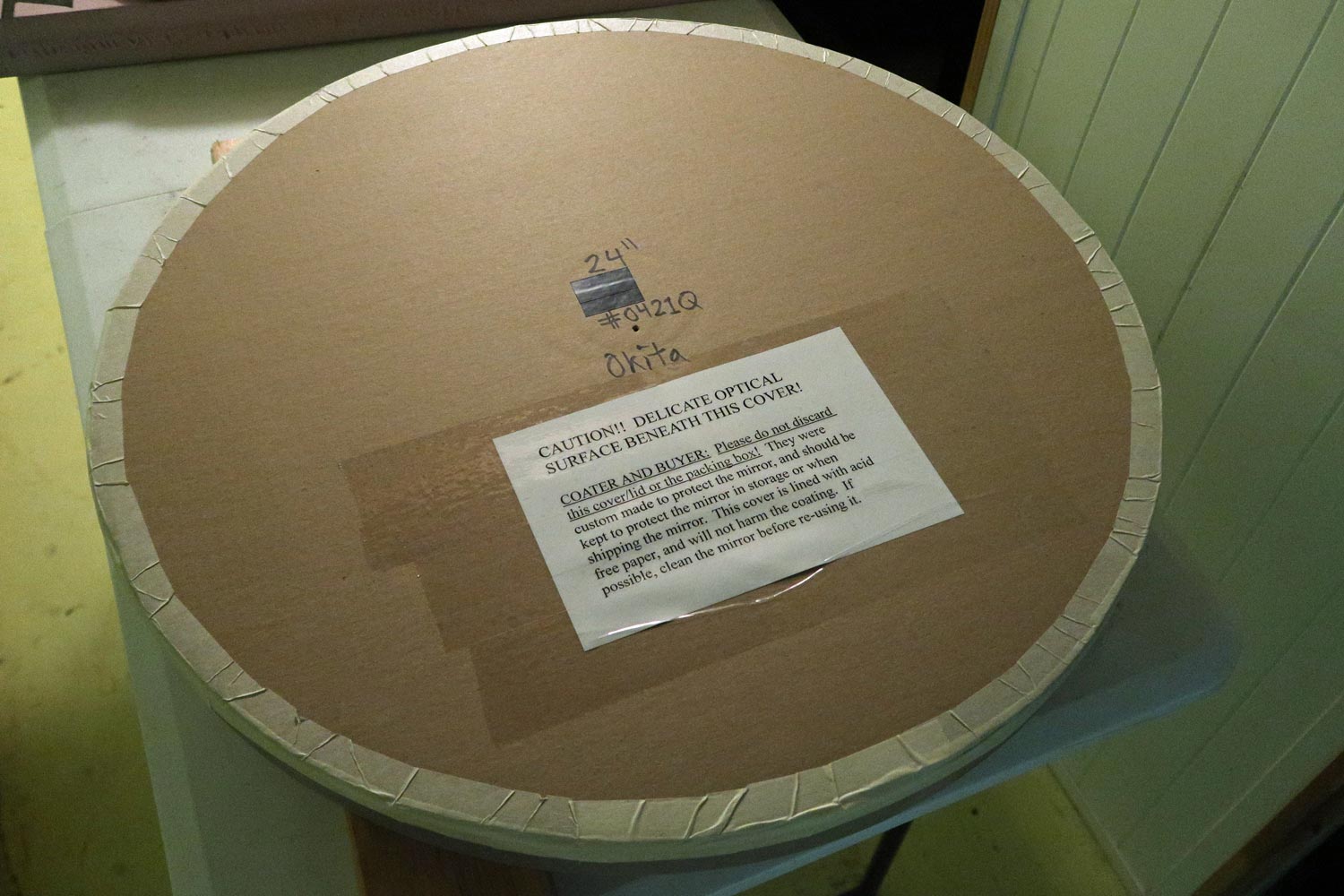 自作60cmドブソニアンの製作過程写真