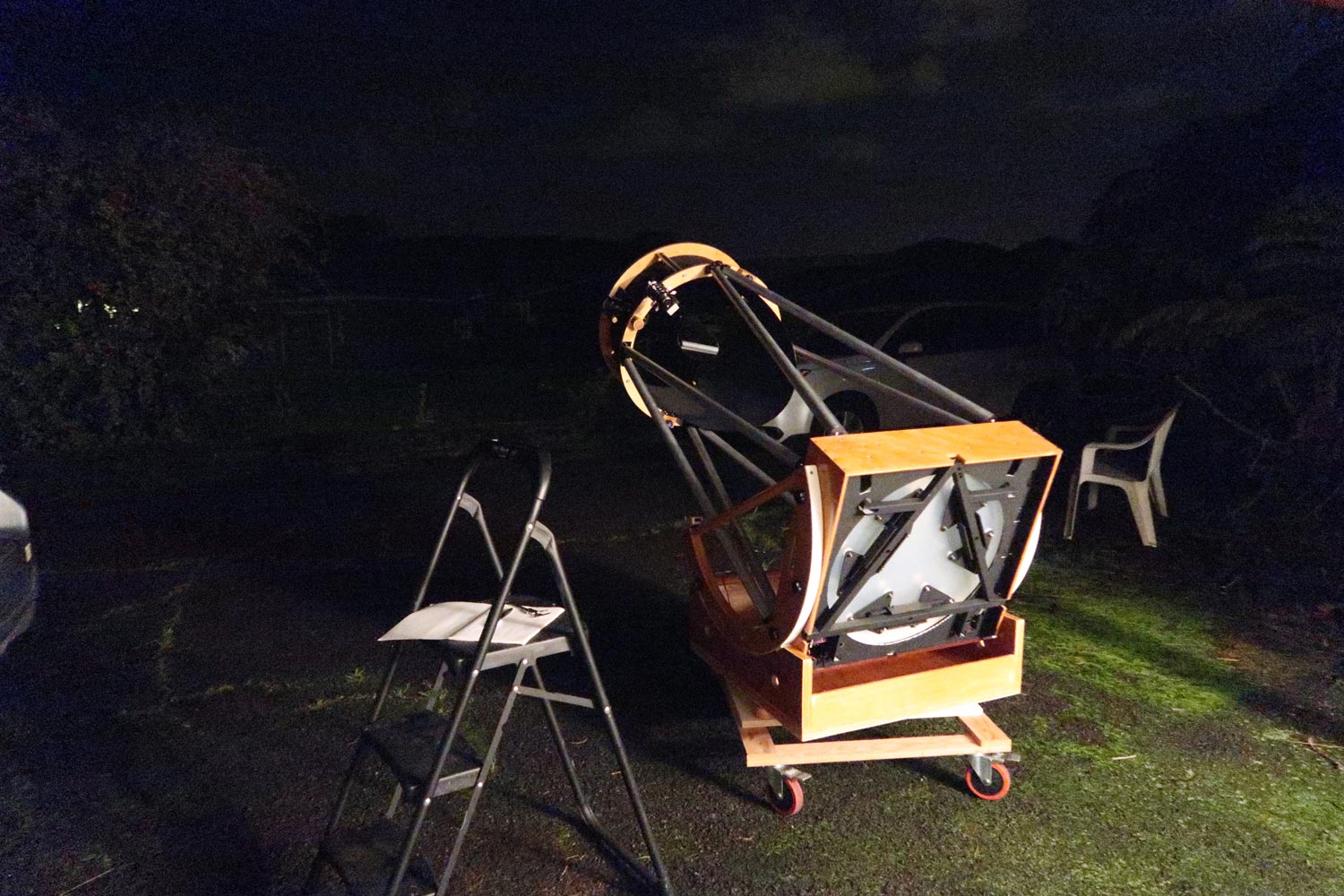 自作60cmドブソニアンの製作過程写真