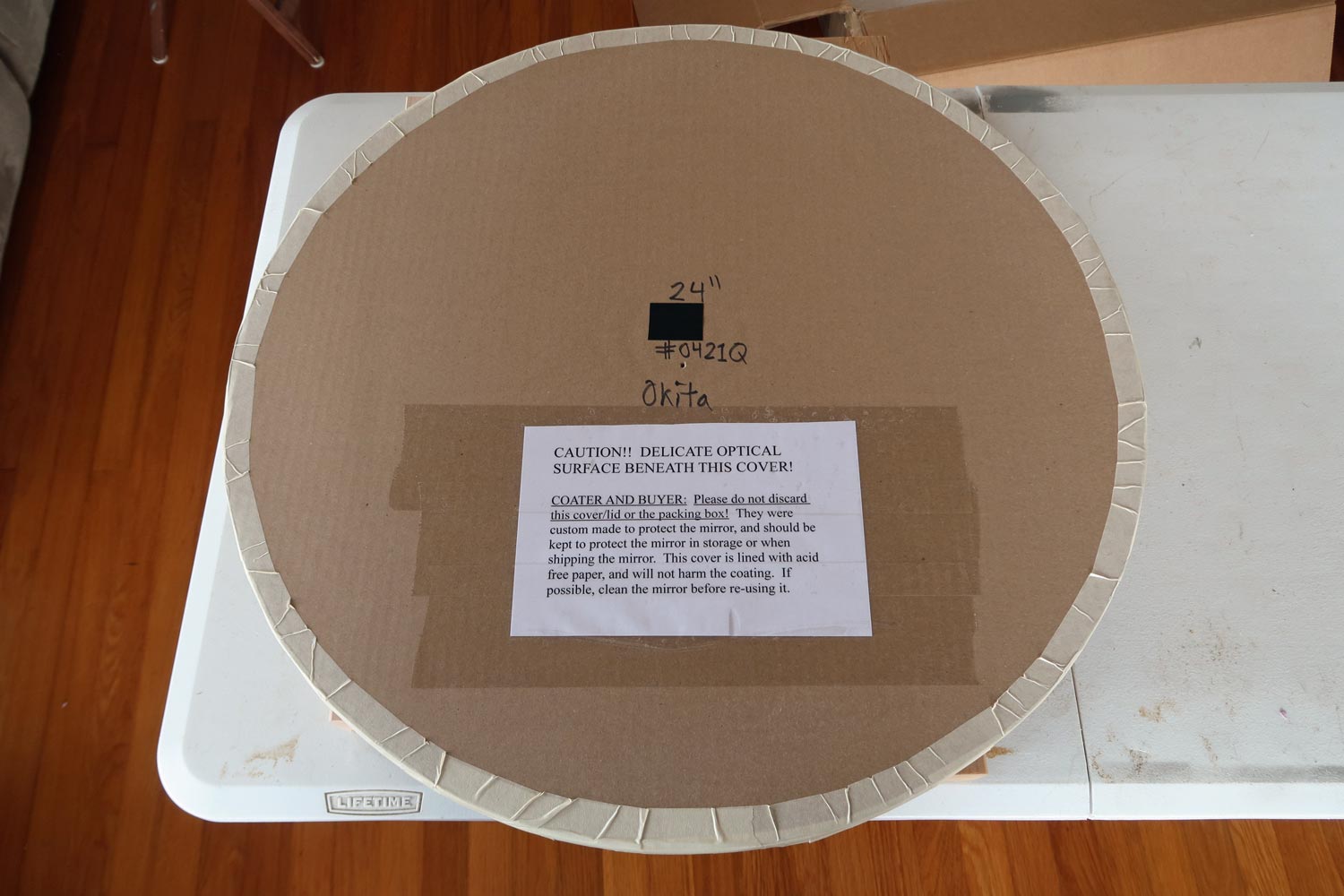 自作60cmドブソニアンの製作過程写真