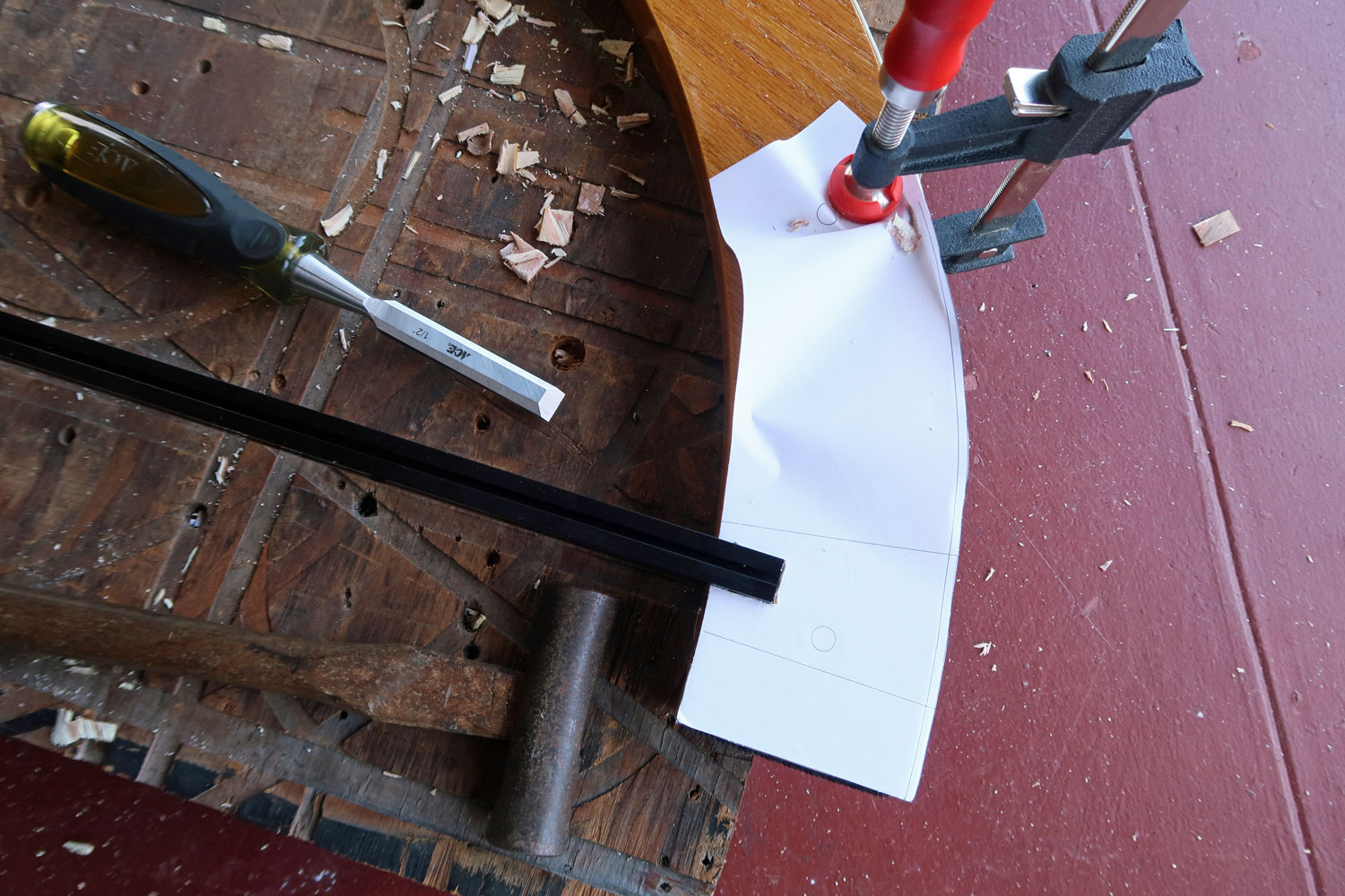 自作60cmドブソニアンの製作過程写真