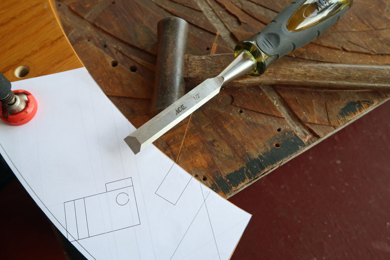 自作60cmドブソニアンの製作過程写真