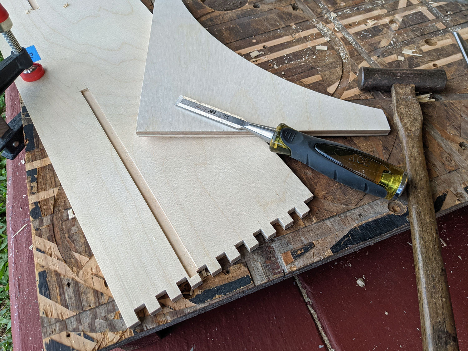 自作60cmドブソニアンの製作過程写真