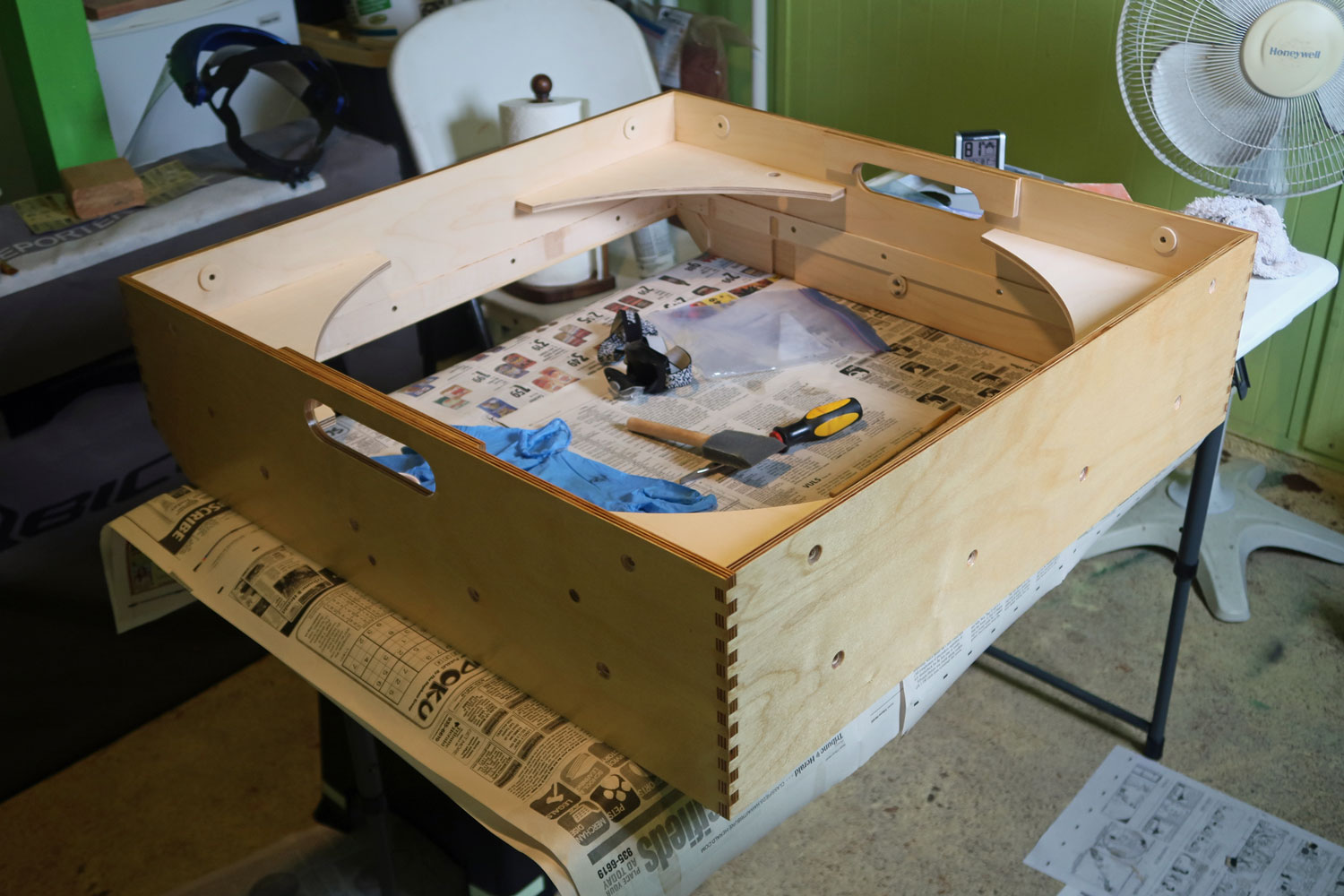 自作60cmドブソニアンの製作過程写真