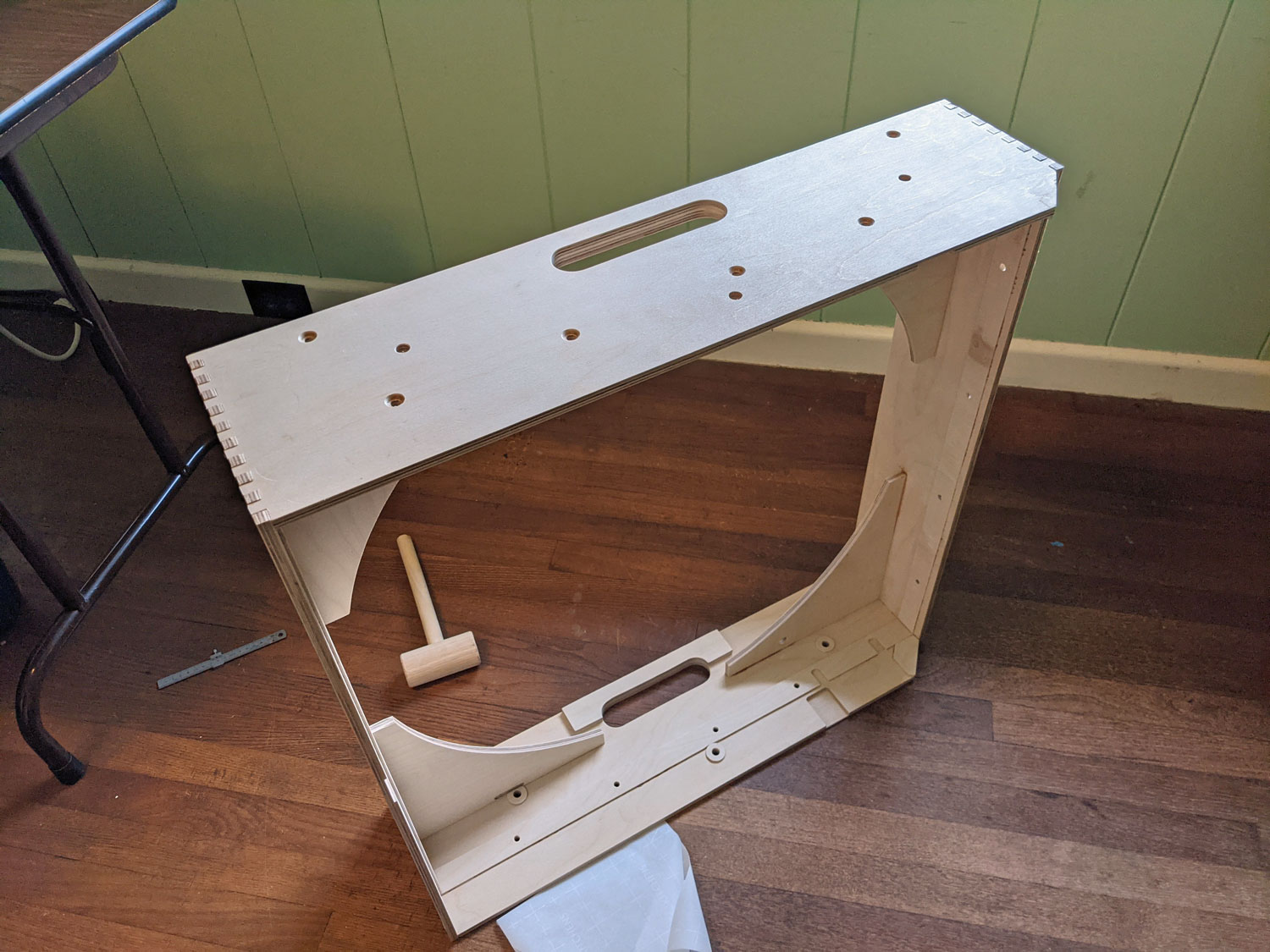 自作60cmドブソニアンの製作過程写真