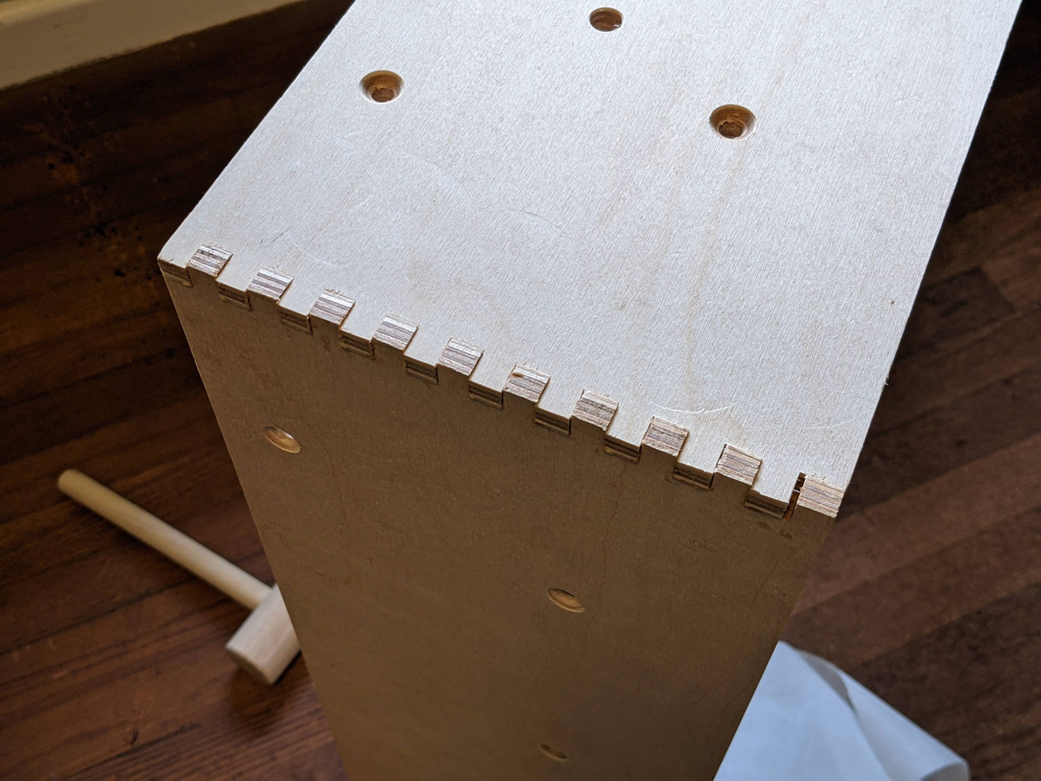 自作60cmドブソニアンの製作過程写真