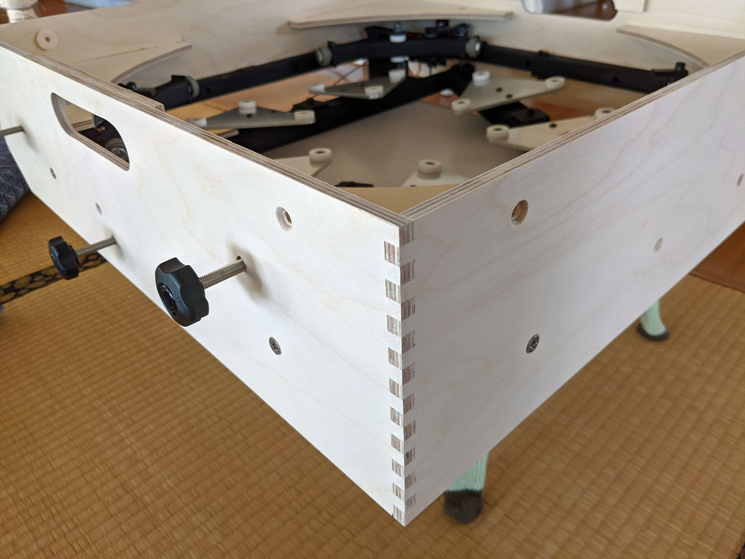 自作60cmドブソニアンの製作過程写真