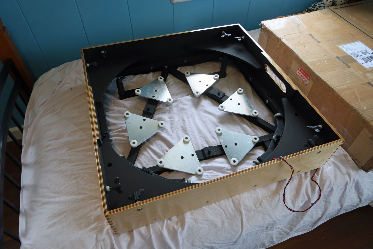 自作60cmドブソニアンの製作過程写真