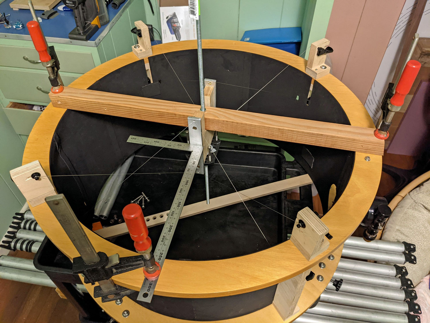 自作60cmドブソニアンの製作過程写真