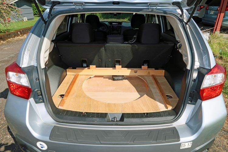 トランクかさ上げ台