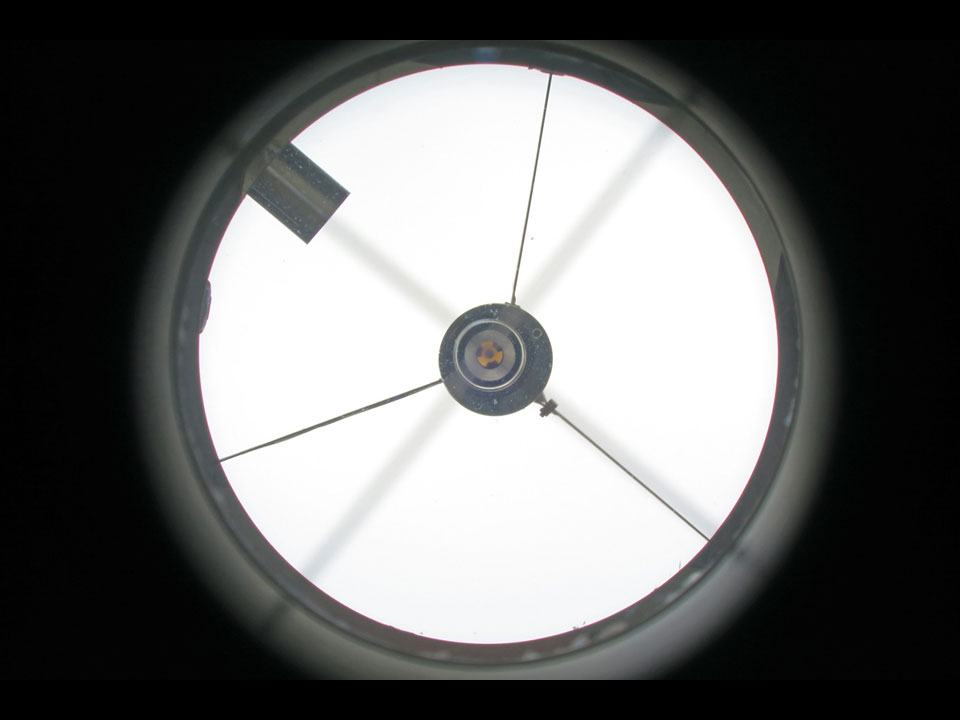 サイトチューブから覗いた場合の写真