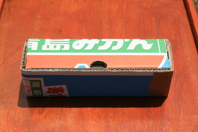 自作レーザーコリメーターの専用収納ケース