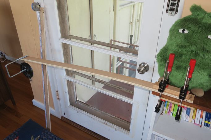 ヤング率の測定実験風景