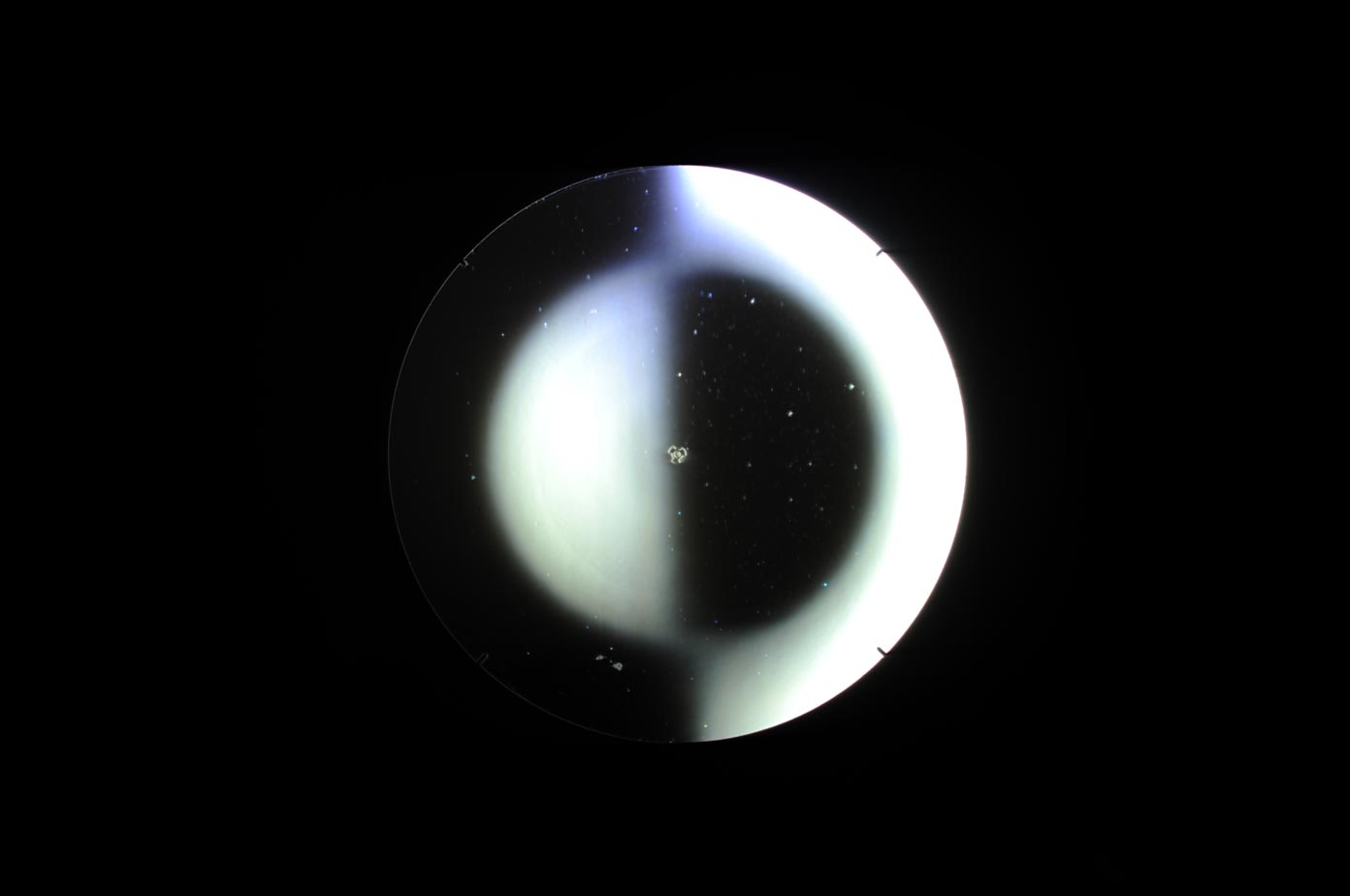 Foucaultgram for 60cm F3.35 mirror made by Lockwood Custom Optics