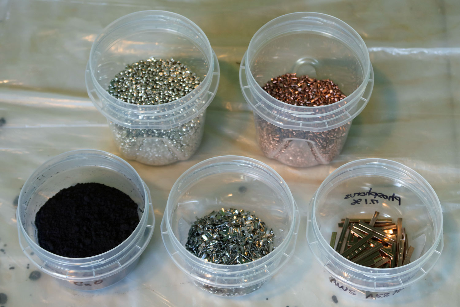 錫 37.7%青銅の鋳造