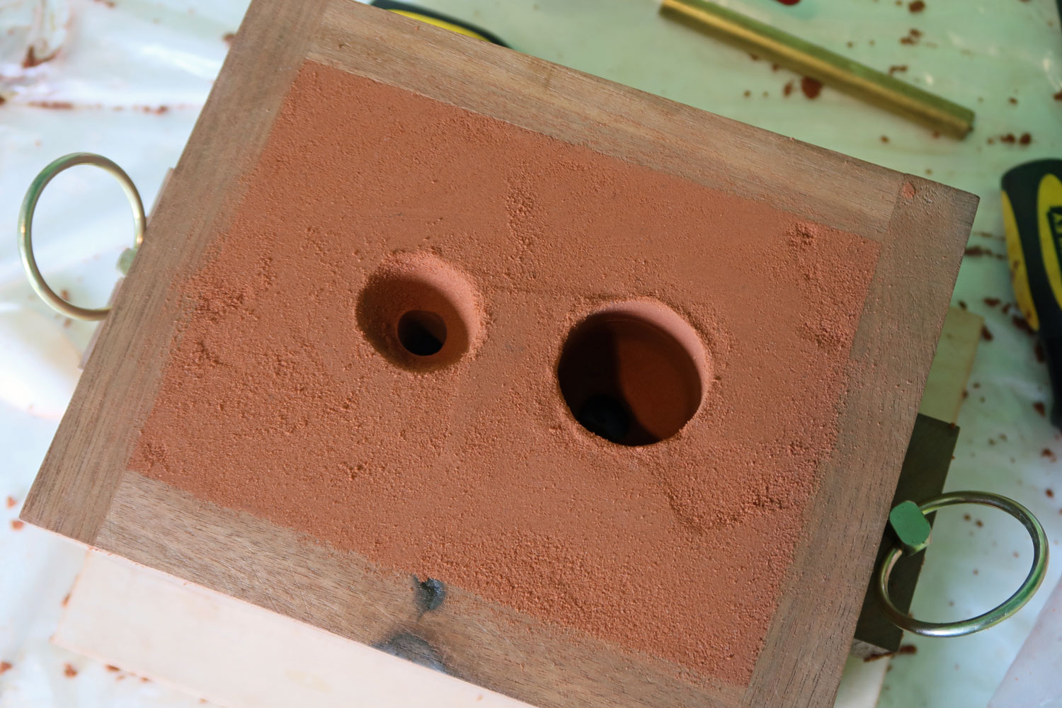 錫 37.7%青銅の鋳造