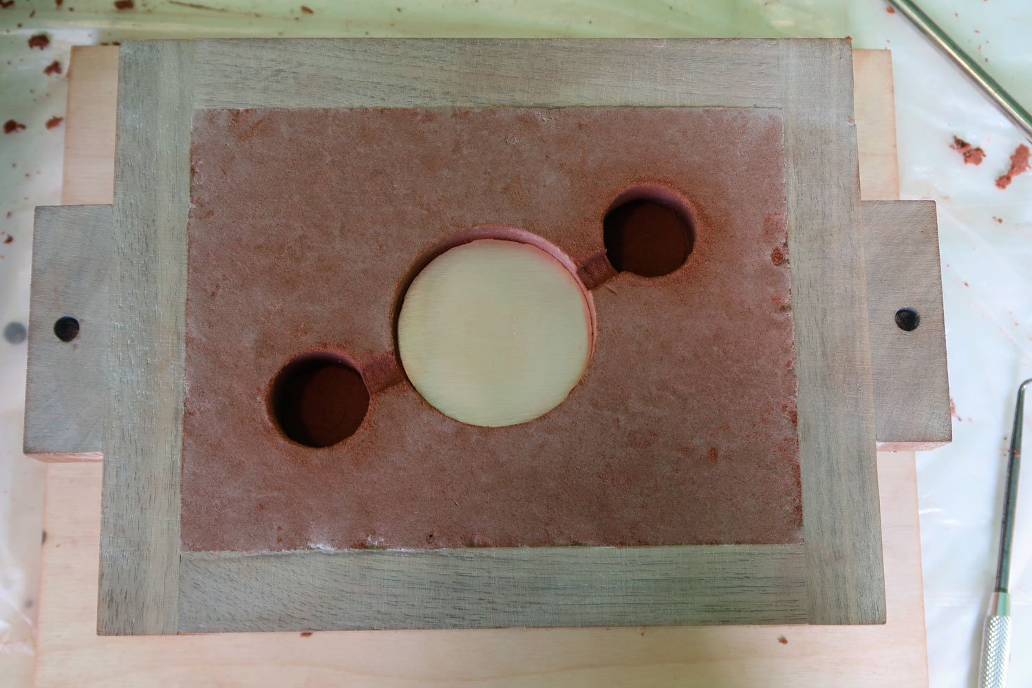 錫 37.7%青銅の鋳造