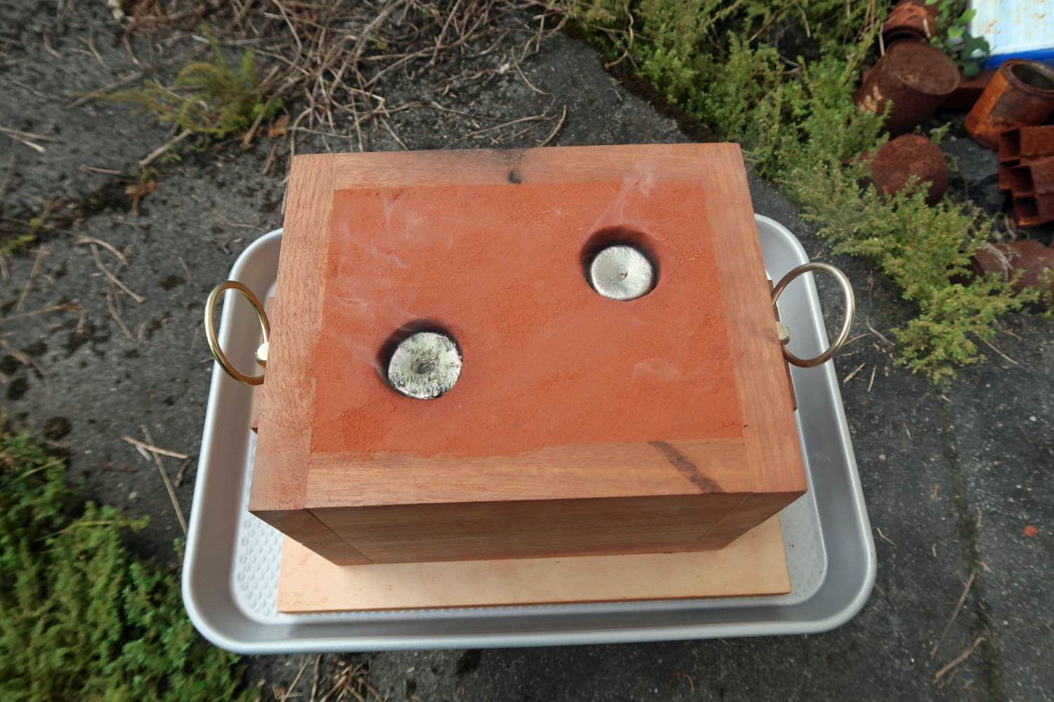 錫 37.7%青銅の鋳造