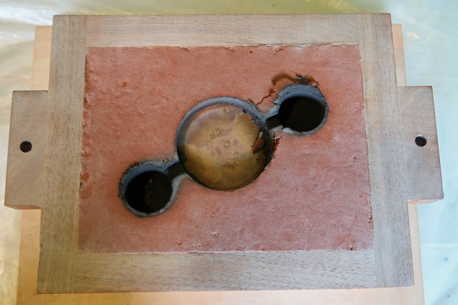 錫 37.7%青銅の鋳造